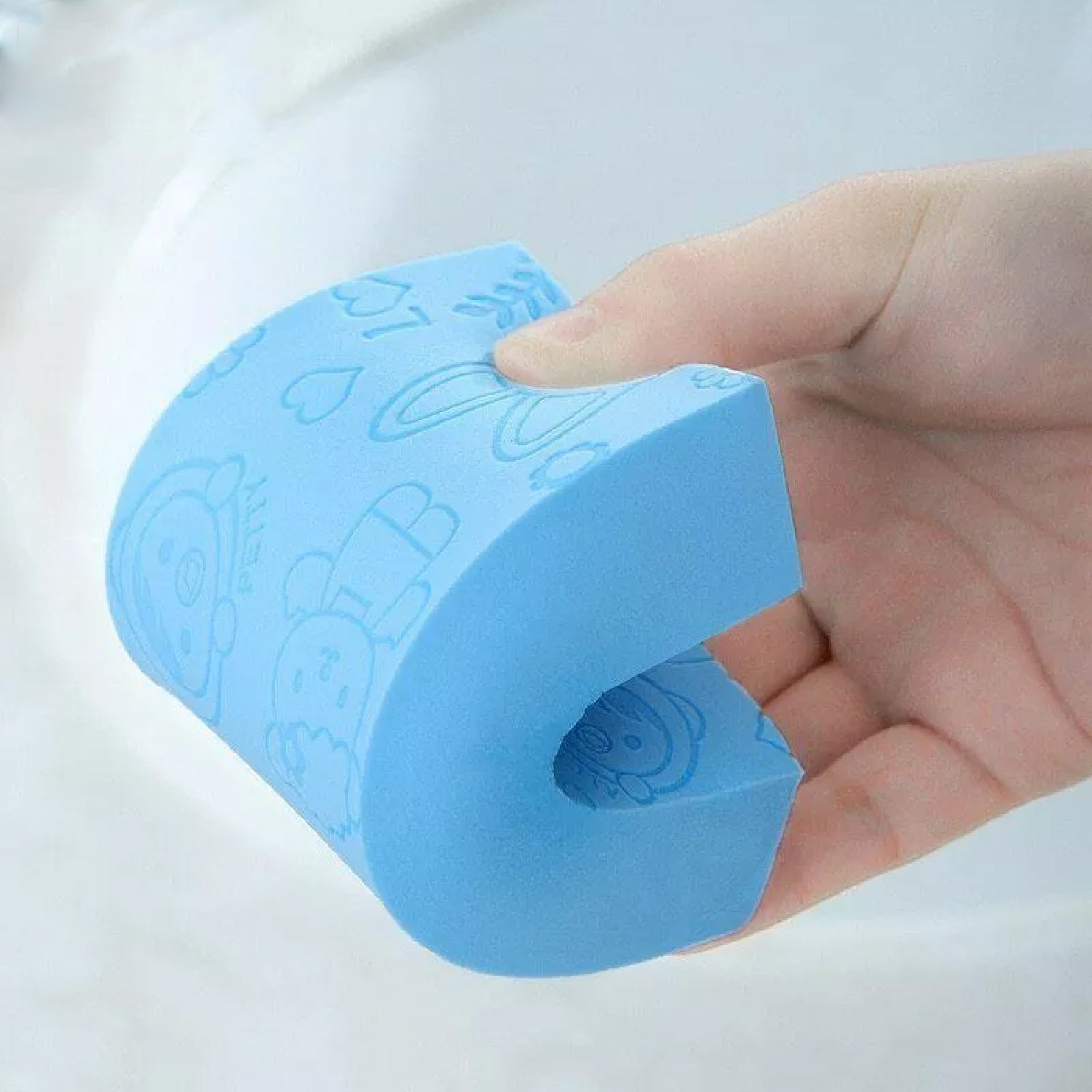 6234 Ultra Soft Exfoliating Sponge | Dead Skin Remover Sponge For Body | Face Scrubber for Women and Men DeoDap 6234 Ultra Soft Exfoliating Sponge | Dead Skin Remover Sponge For Body | Face Scrubber for Women and Men DeoDap